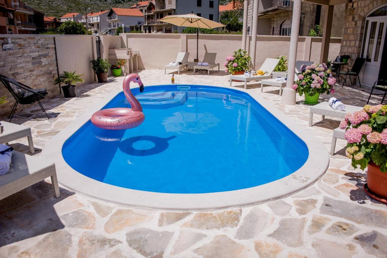 Villa Branka Apartments Near Dubrovnik With Pool Ivanica Exteriör bild